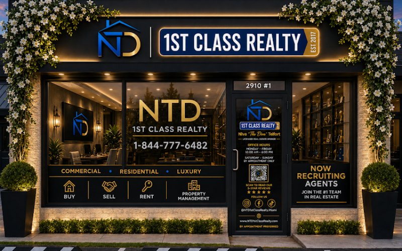 NTD 1st Class Realty Miami Group, Co.